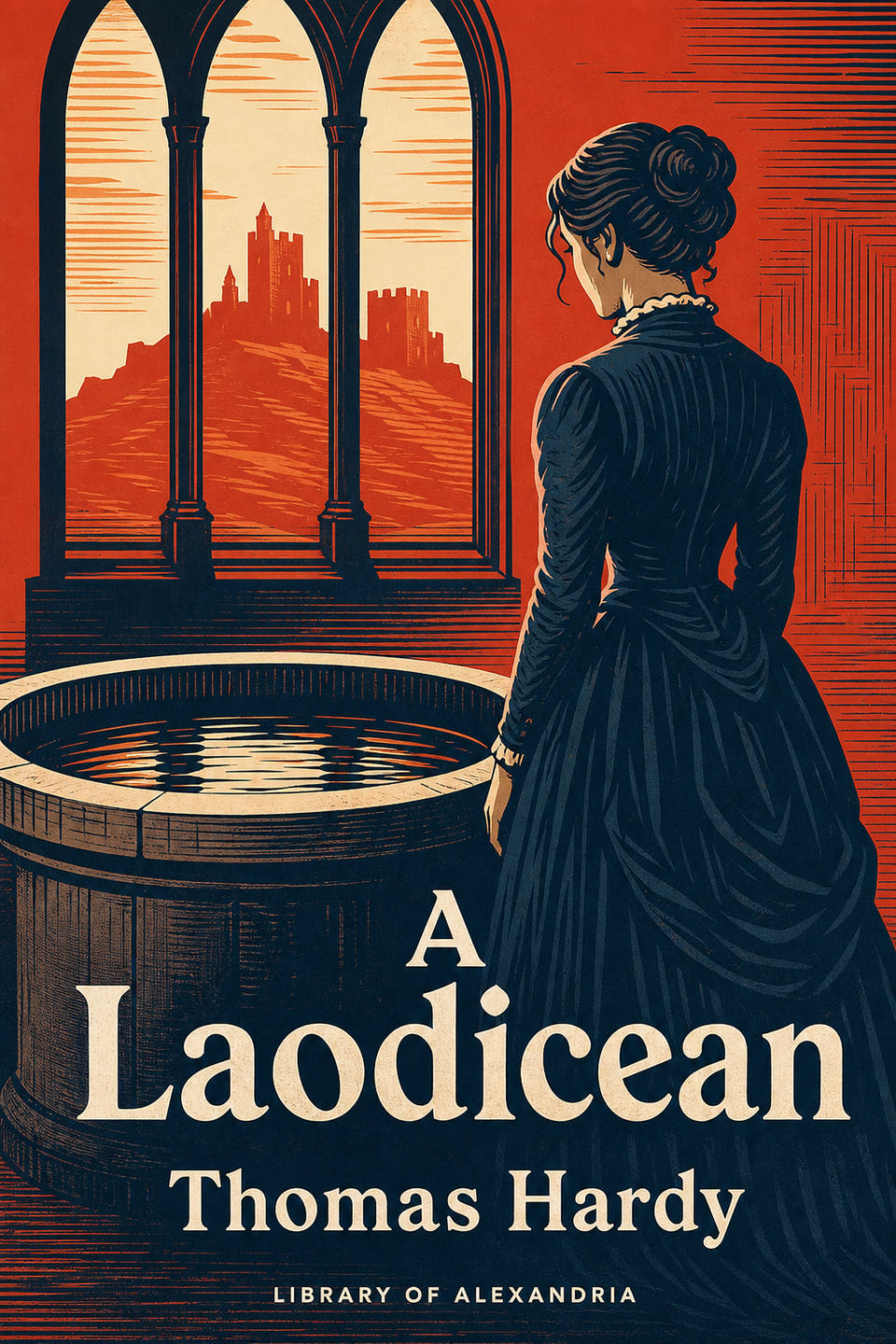 A Laodicean by Thomas Hardy, the cover