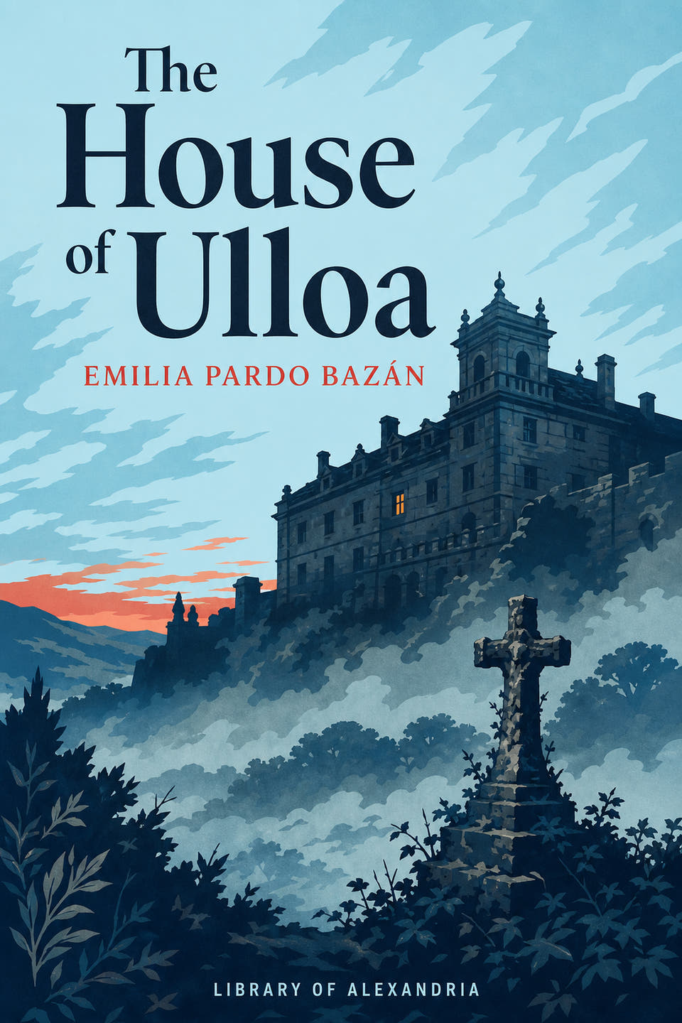 The House of Ulloa by Emilia Pardo Bazán, the cover