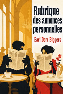 Rubrique des annonces personnelles, the cover of this edition