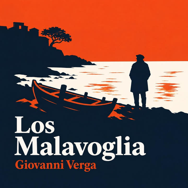 Los Malavoglia, the audiobook cover