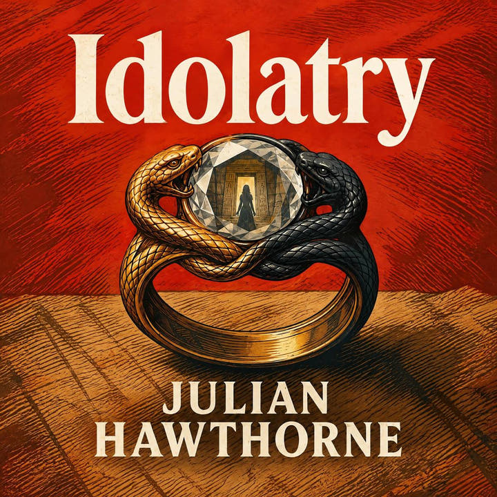 Idolatry, the audiobook cover