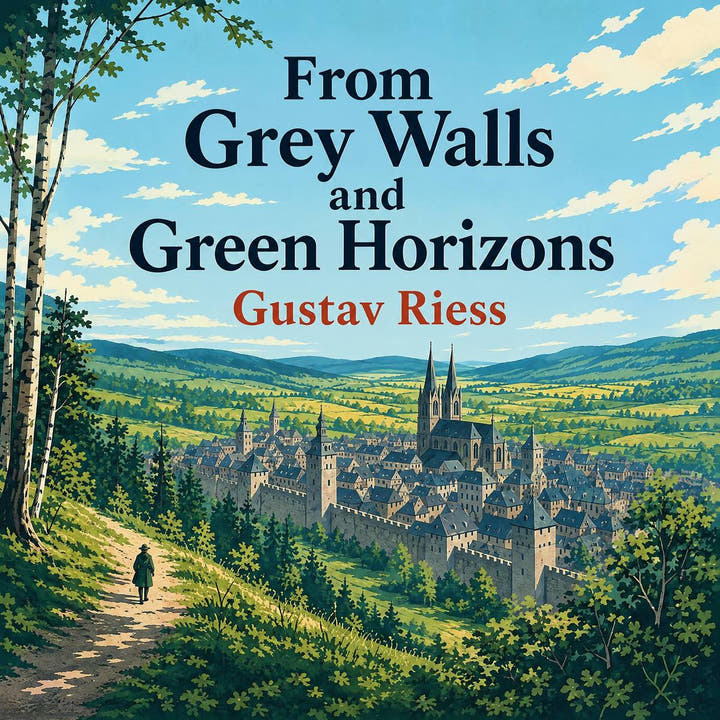 From Grey Walls and Green Horizons, the audiobook cover