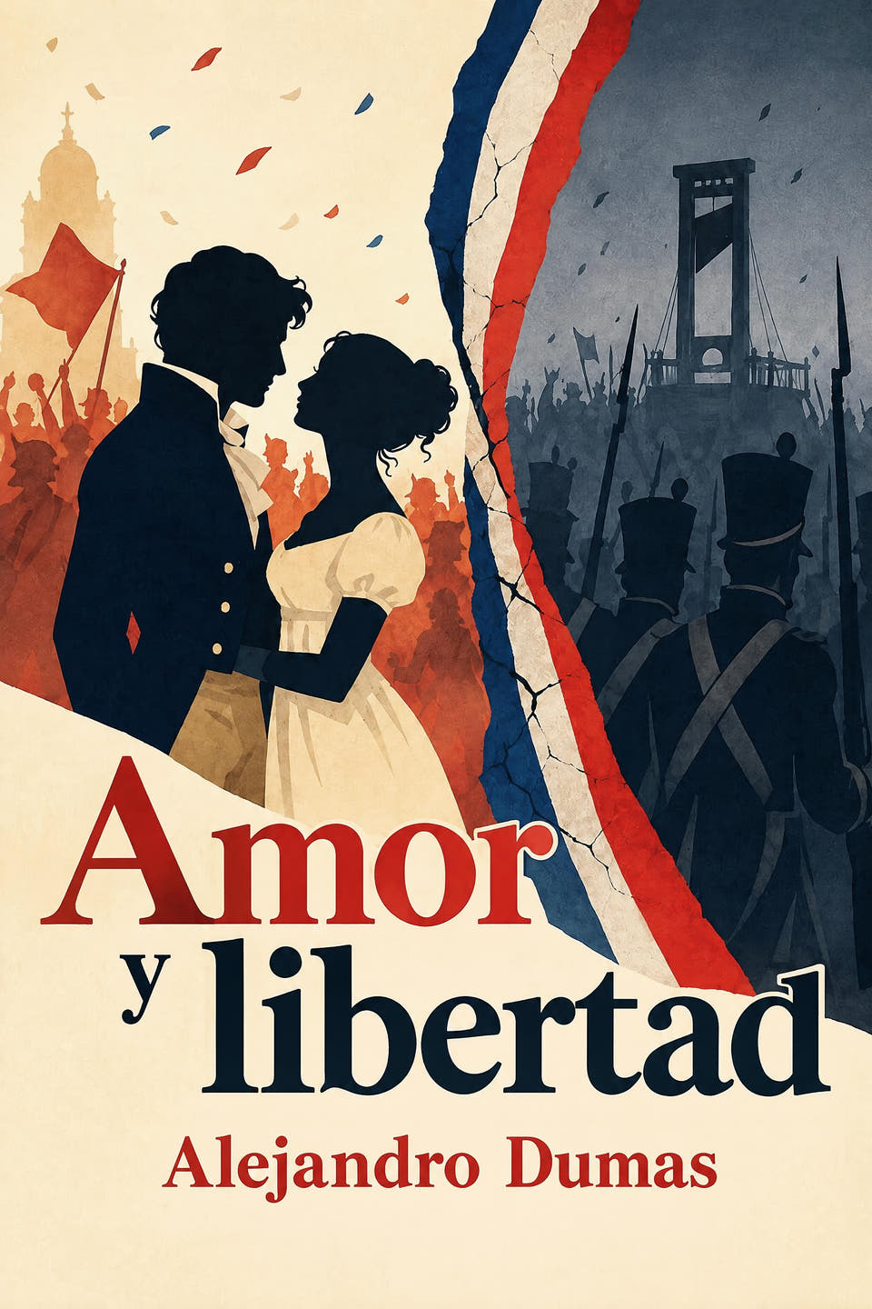 Amor y libertad by Alejandro Dumas, the cover