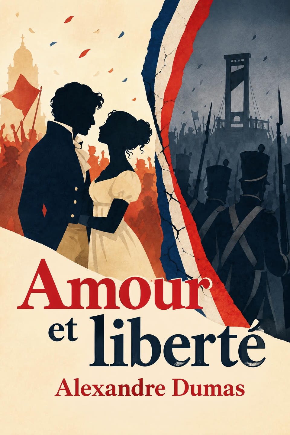 Amour et liberté by Alexandre Dumas, the cover