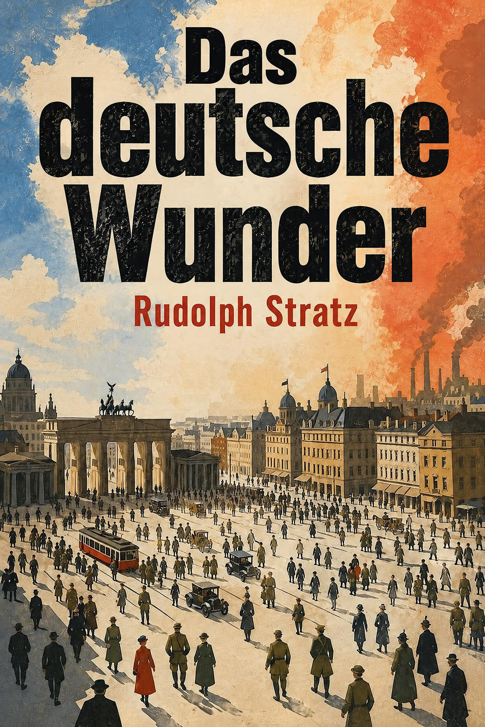 Das deutsche Wunder by Rudolph Stratz, the cover