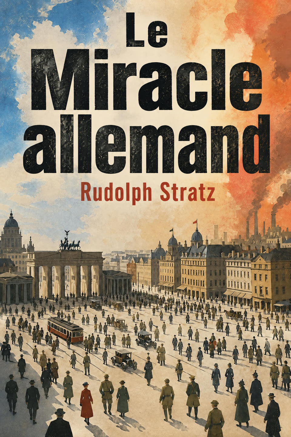 Le Miracle allemand by Rudolph Stratz, the cover