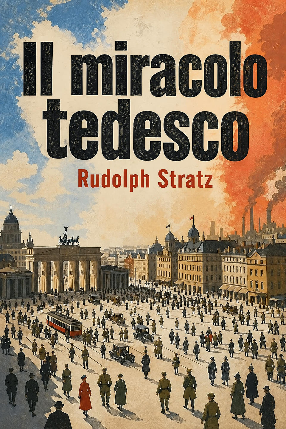 Il miracolo tedesco by Rudolph Stratz, the cover