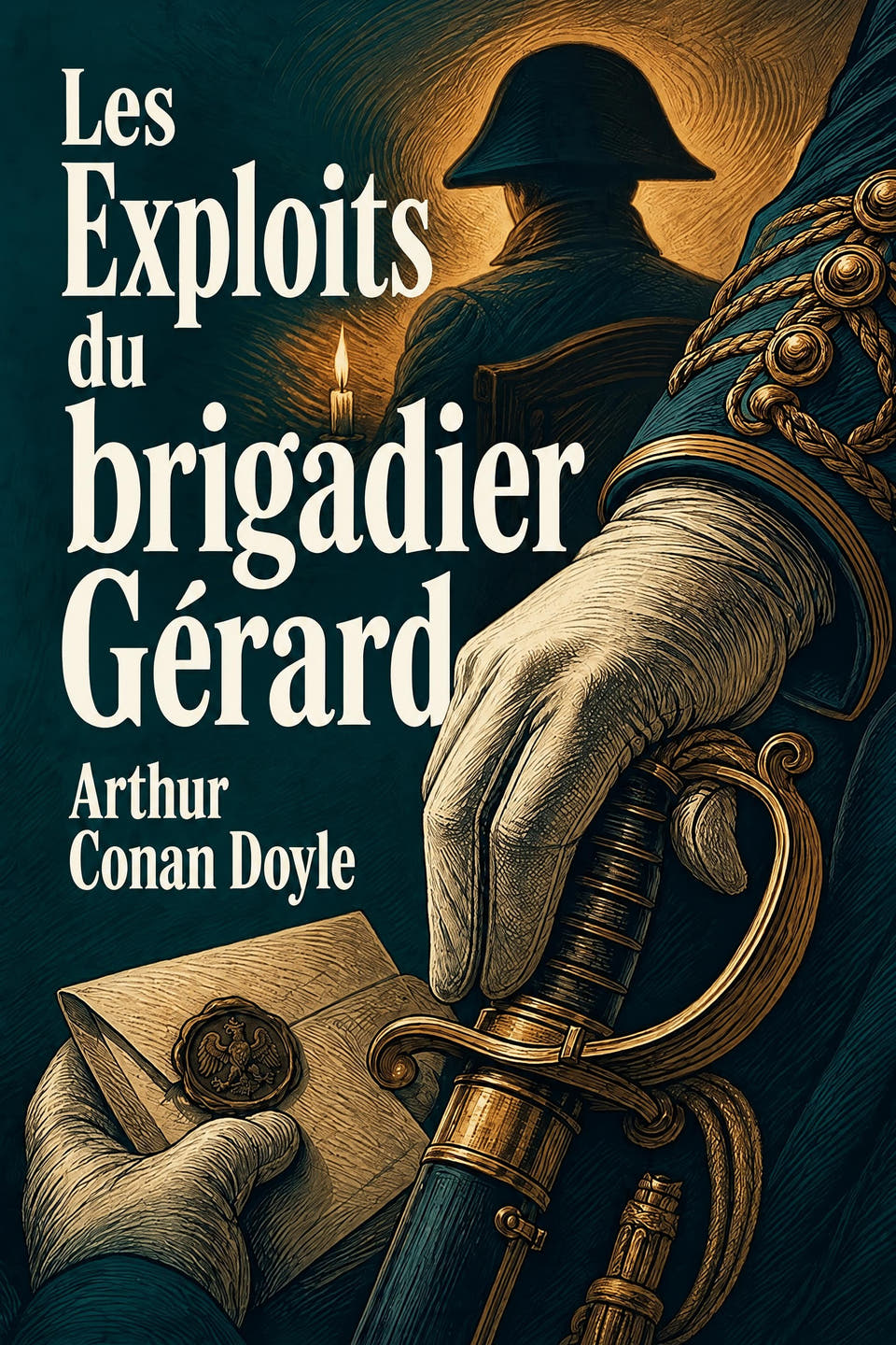 Les Exploits du brigadier Gérard by Arthur Conan Doyle, the cover