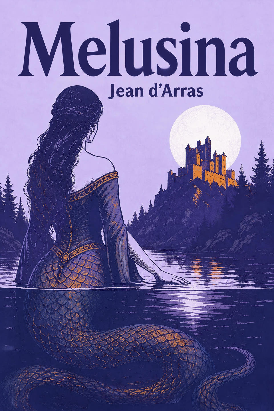 Melusina by Jean d'Arras, the cover