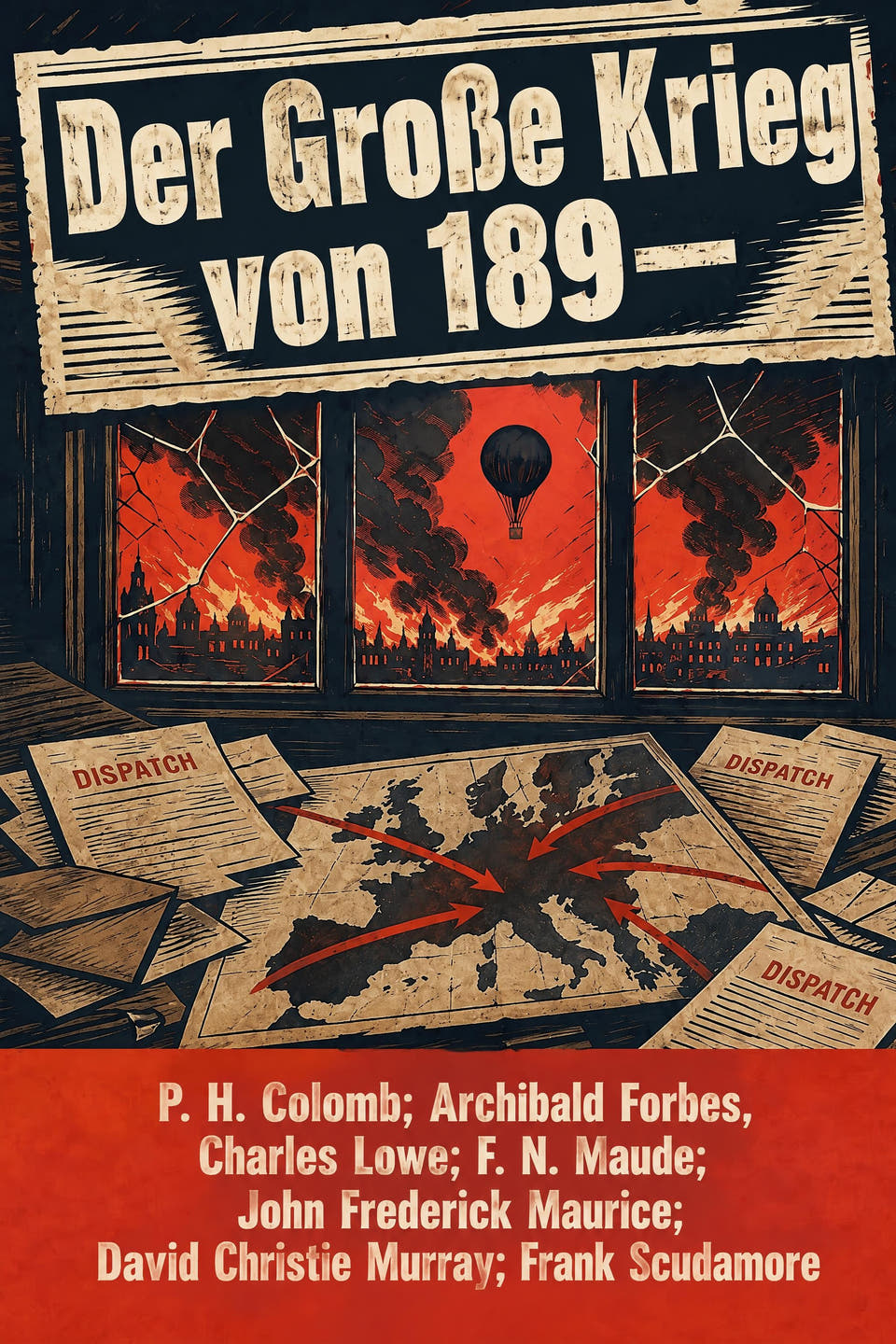 Der Große Krieg von 189— by P. H. Colomb; Archibald Forbes; Charles Lowe; F. N. Maude; John Frederick Maurice; David Christie Murray; Frank Scudamore, the cover