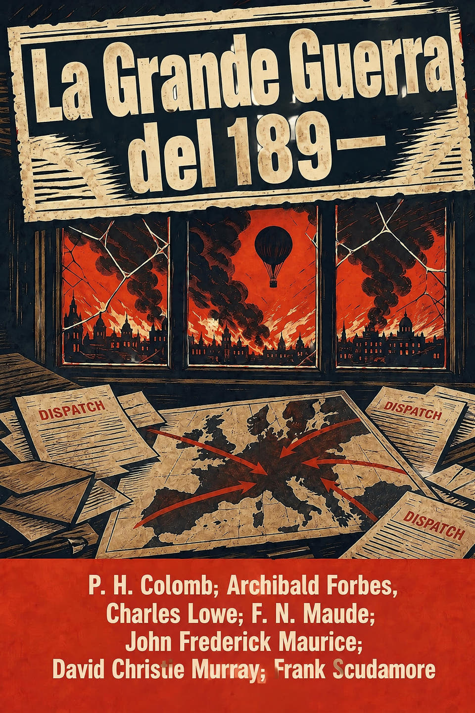 La Grande Guerra del 189— by P. H. Colomb; Archibald Forbes; Charles Lowe; F. N. Maude; John Frederick Maurice; David Christie Murray; Frank Scudamore, the cover