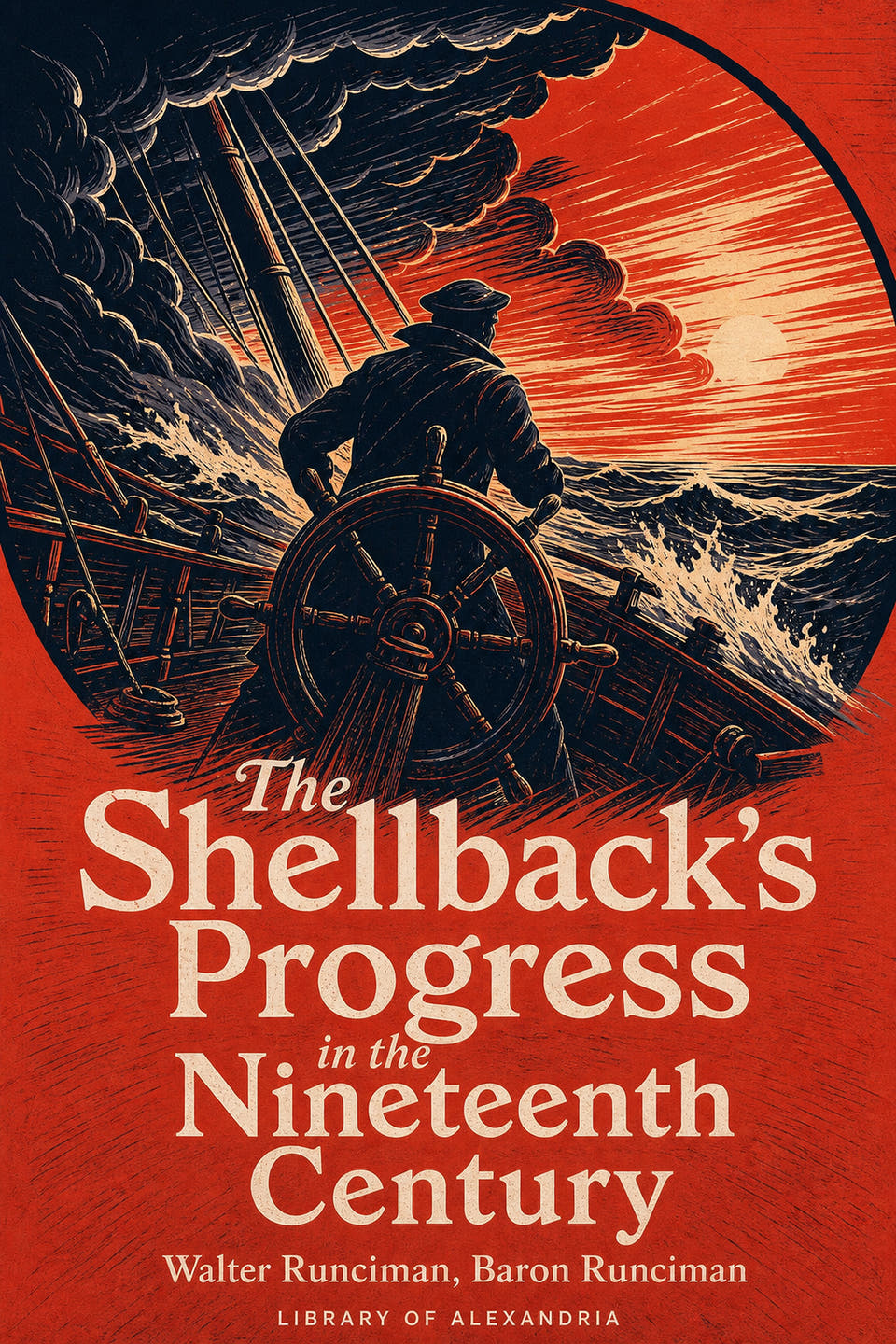 The Shellback's Progress in the Nineteenth Century by Walter Runciman, the cover