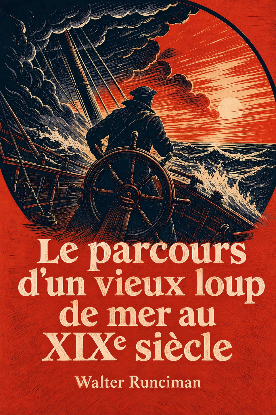 Le parcours d’un vieux loup de mer au XIXe siècle by Walter Runciman, the cover