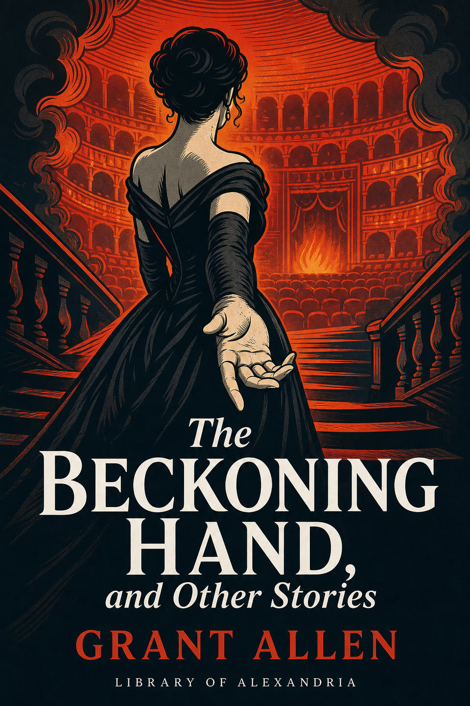 The Beckoning Hand, and Other Stories by Grant Allen, the cover