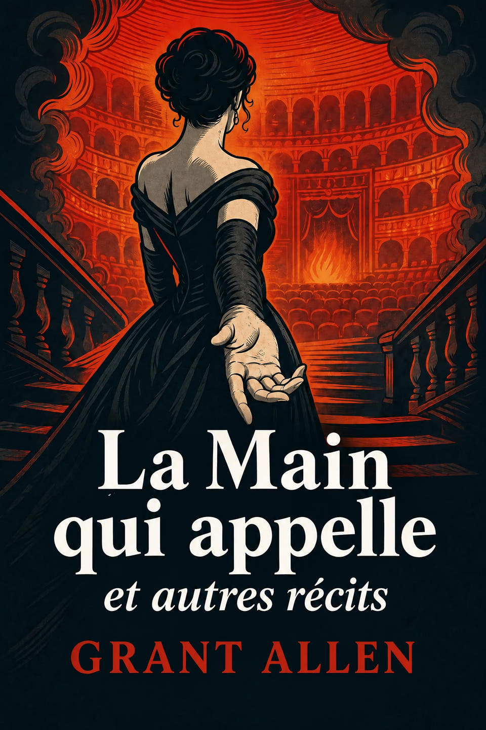 La Main qui appelle et autres récits by Grant Allen, the cover