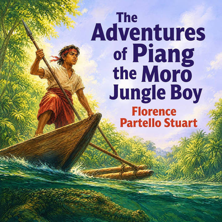 The Adventures of Piang the Moro Jungle Boy, the audiobook cover