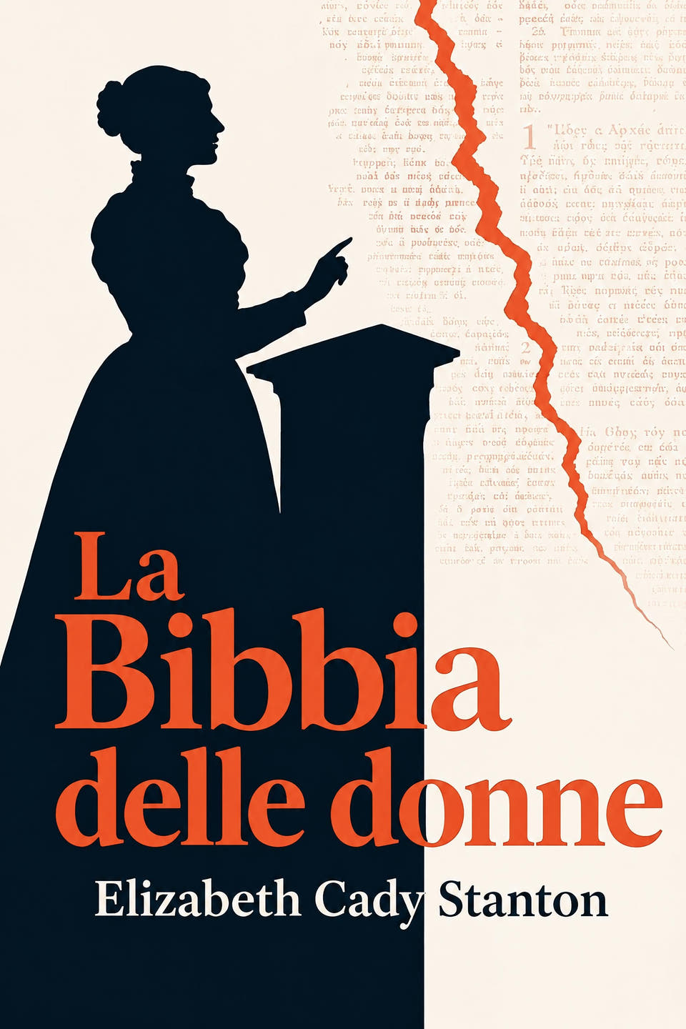 La Bibbia delle donne by Elizabeth Cady Stanton, the cover