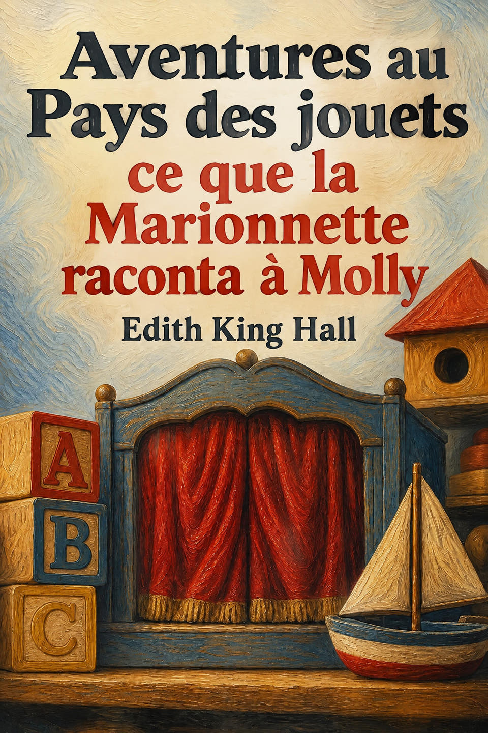 Aventures au Pays des jouets : ce que la Marionnette raconta à Molly by Edith King Hall, the cover
