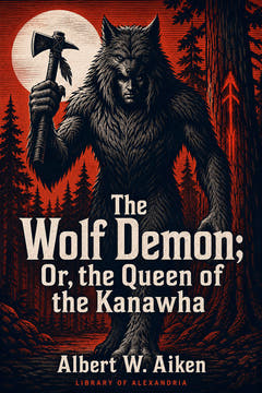 The Wolf Demon; Or, the Queen of the Kanawha, the cover of this edition