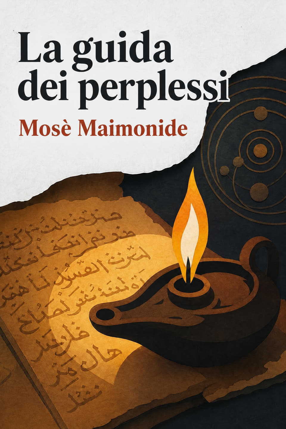 La guida dei perplessi by Mosè Maimonide, the cover