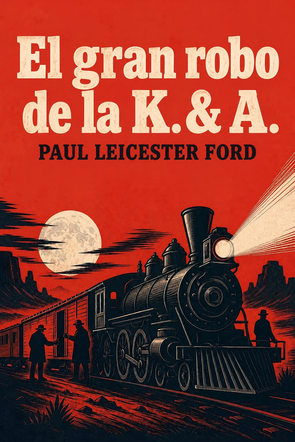 El gran robo de la K. & A. by Paul Leicester Ford, the cover