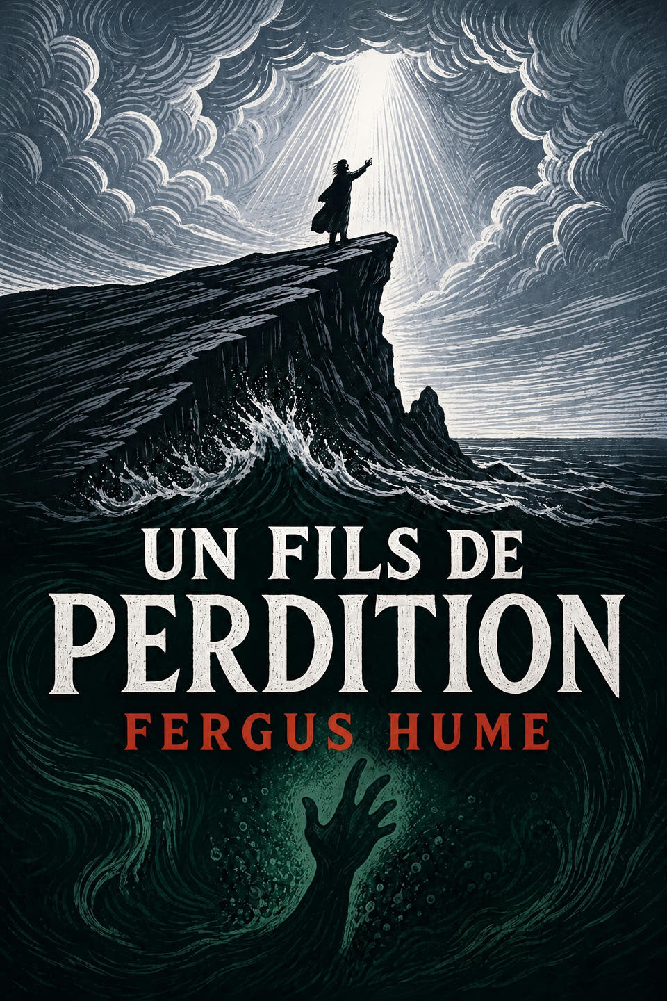 Un fils de perdition by Fergus Hume, the cover