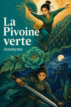 La Pivoine verte, the cover of this edition