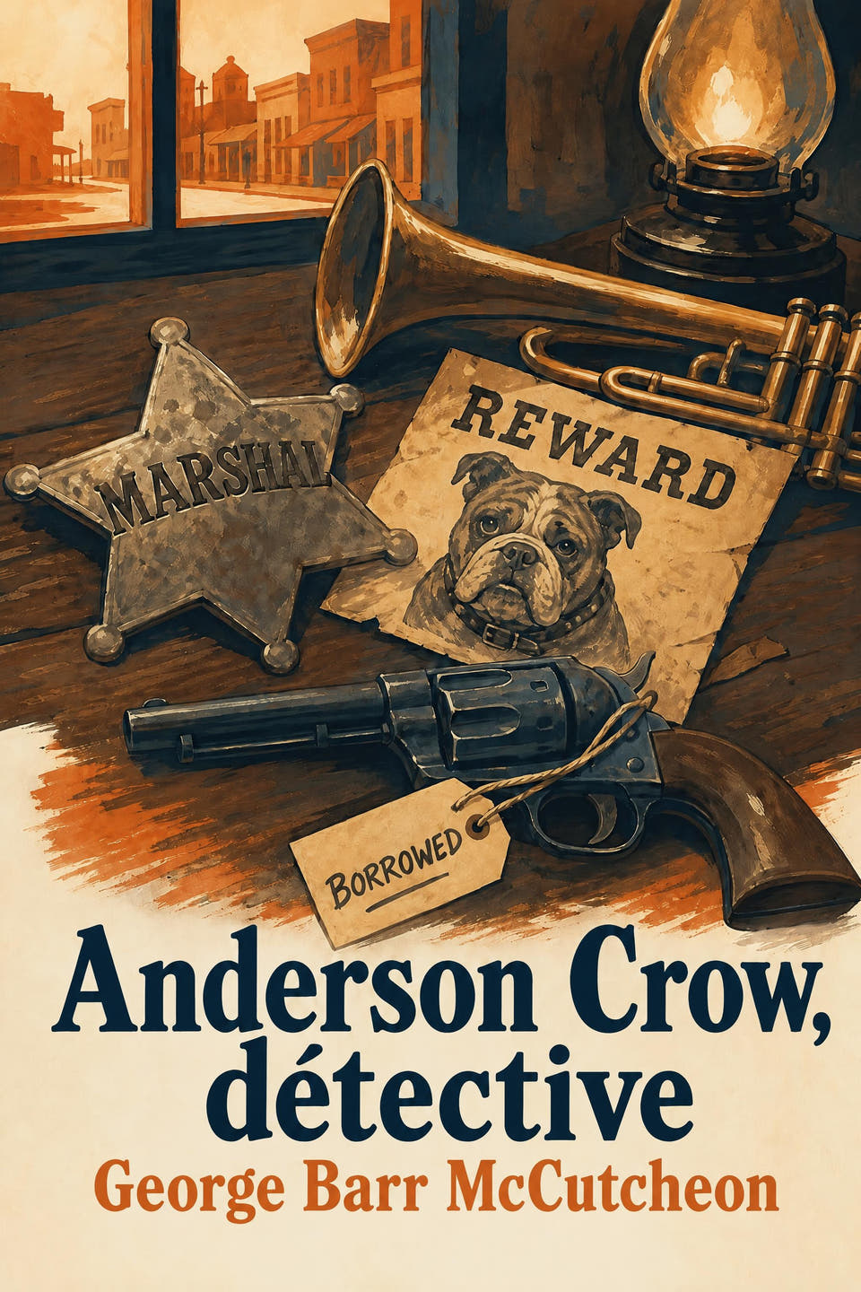 Anderson Crow, détective by George Barr McCutcheon, the cover