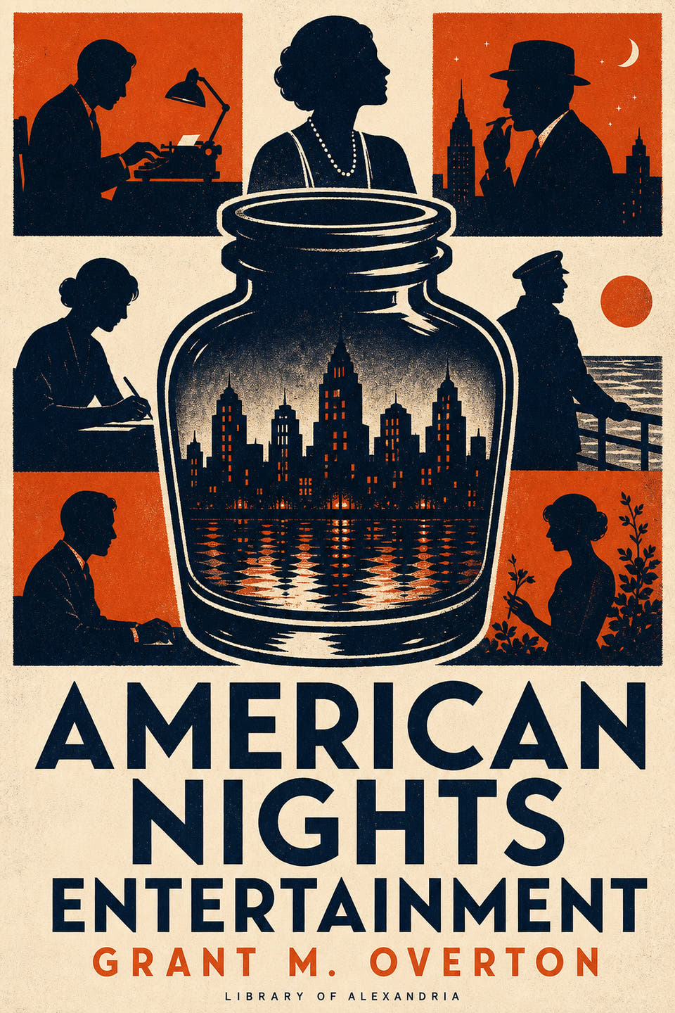 American Nights Entertainment by Grant M. Overton, the cover