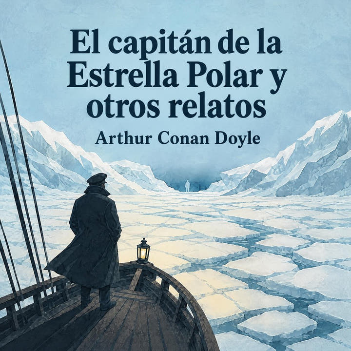El capitán de la Estrella Polar y otros relatos, portada del audiolibro