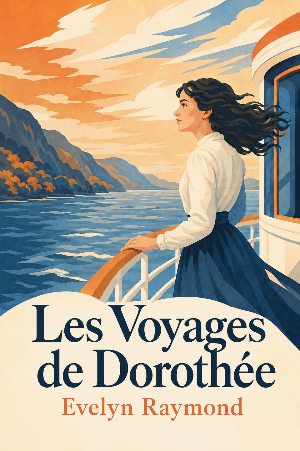 Les Voyages de Dorothée by Evelyn Raymond, the cover