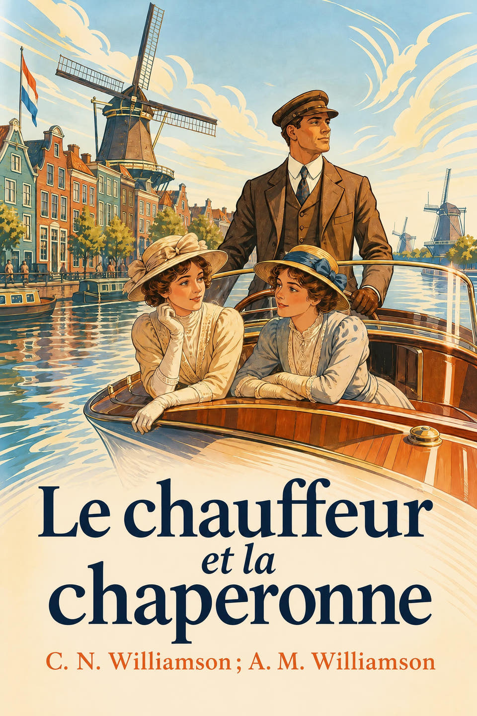 Le chauffeur et la chaperonne by C. N. Williamson ; A. M. Williamson, the cover