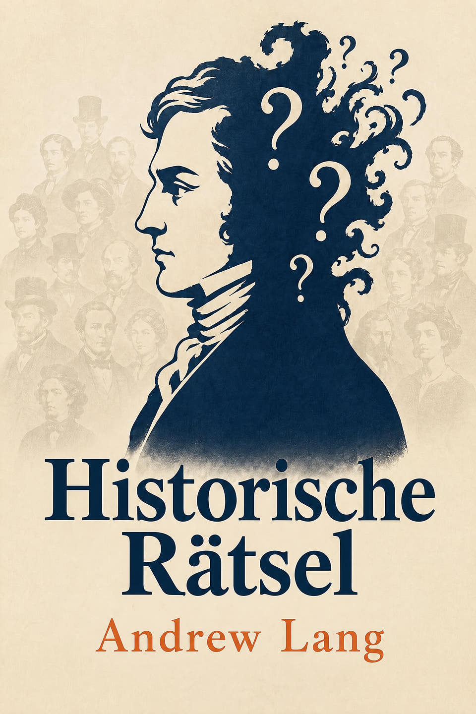 Historische Rätsel by Andrew Lang, the cover