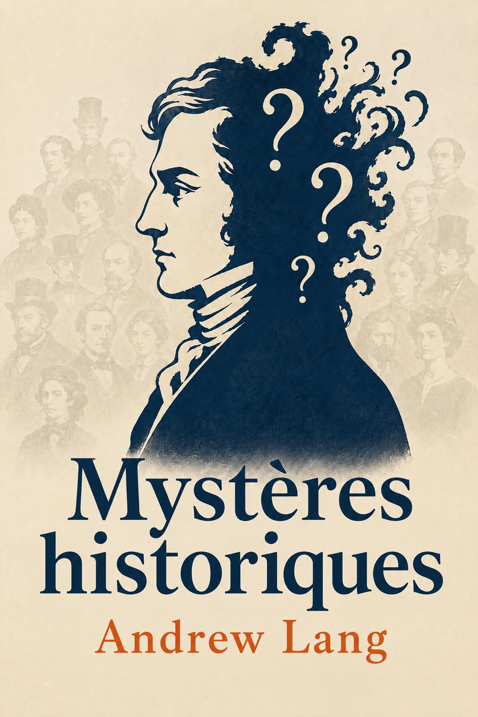 Mystères historiques by Andrew Lang, the cover