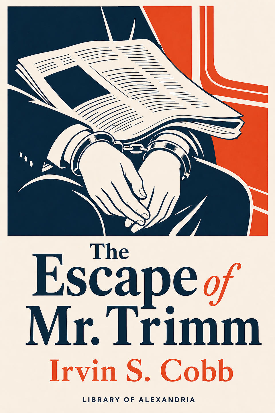 The Escape of Mr. Trimm by Irvin S. Cobb, the cover