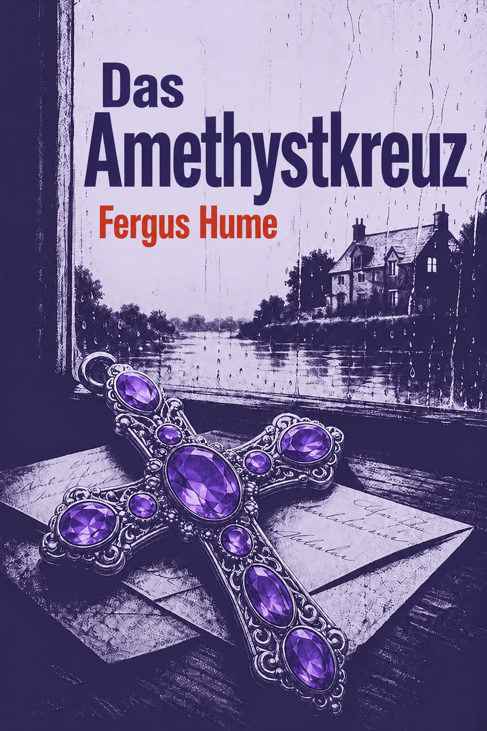 Das Amethystkreuz by Fergus Hume, the cover