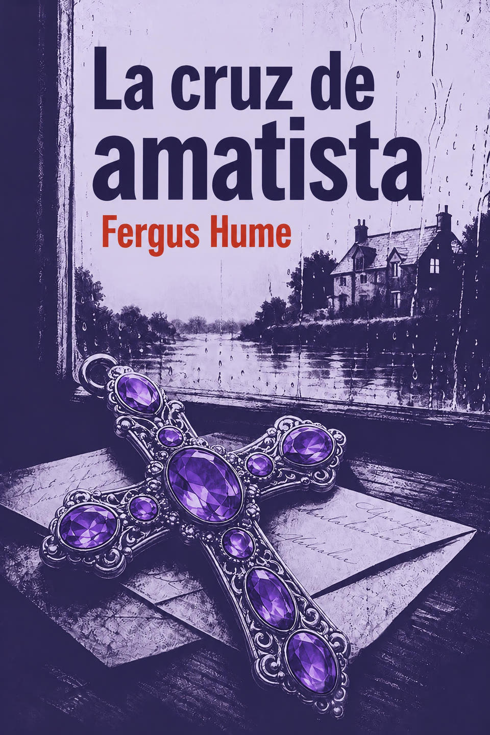 La cruz de amatista by Fergus Hume, the cover