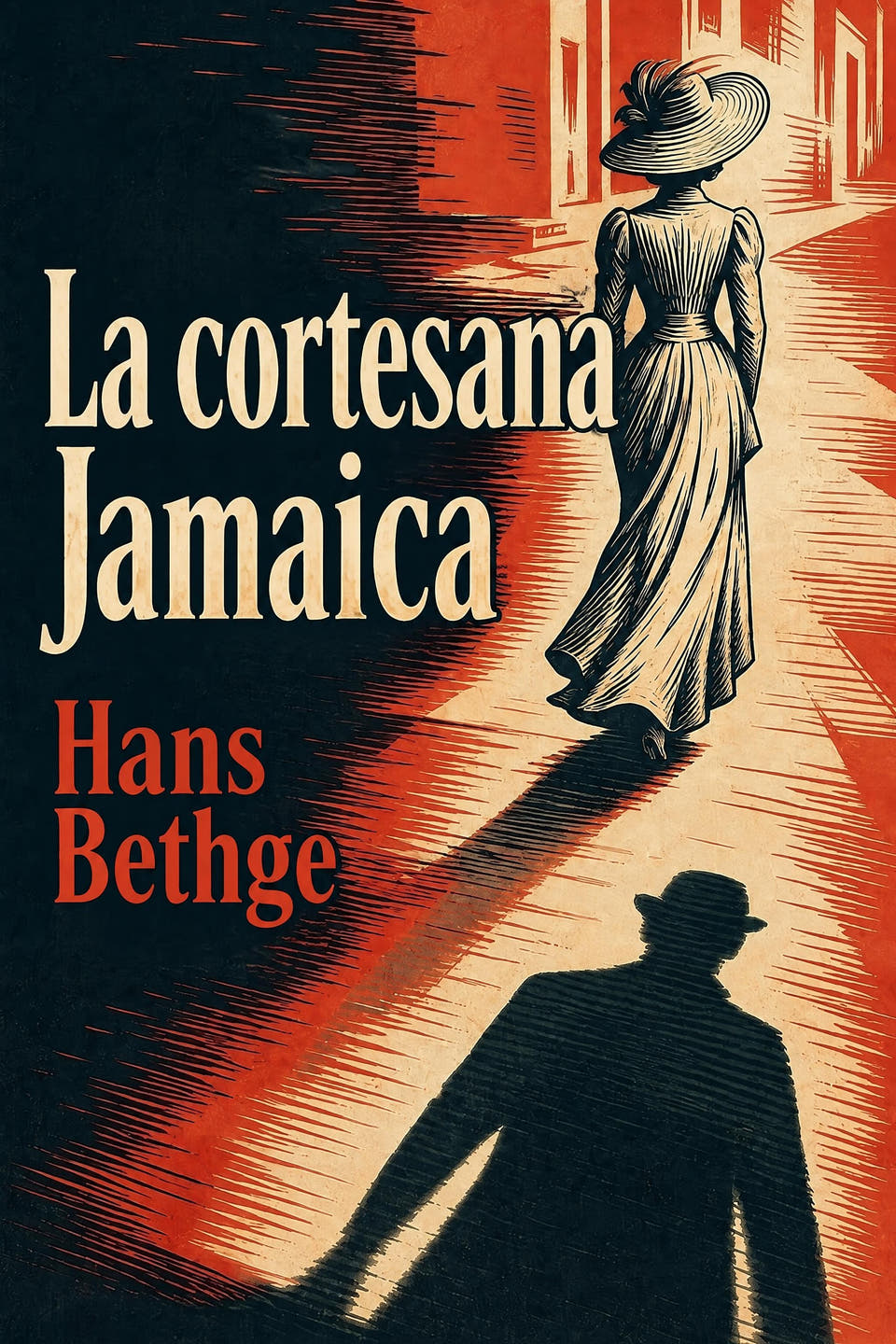 La cortesana Jamaica by Hans Bethge, the cover