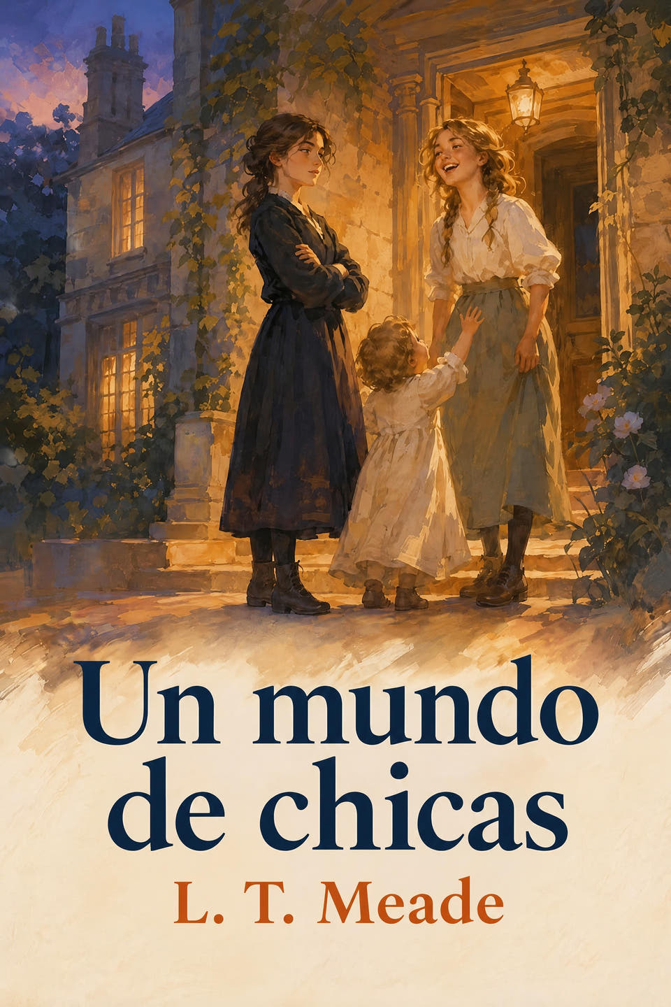 Un mundo de chicas by L. T. Meade, the cover