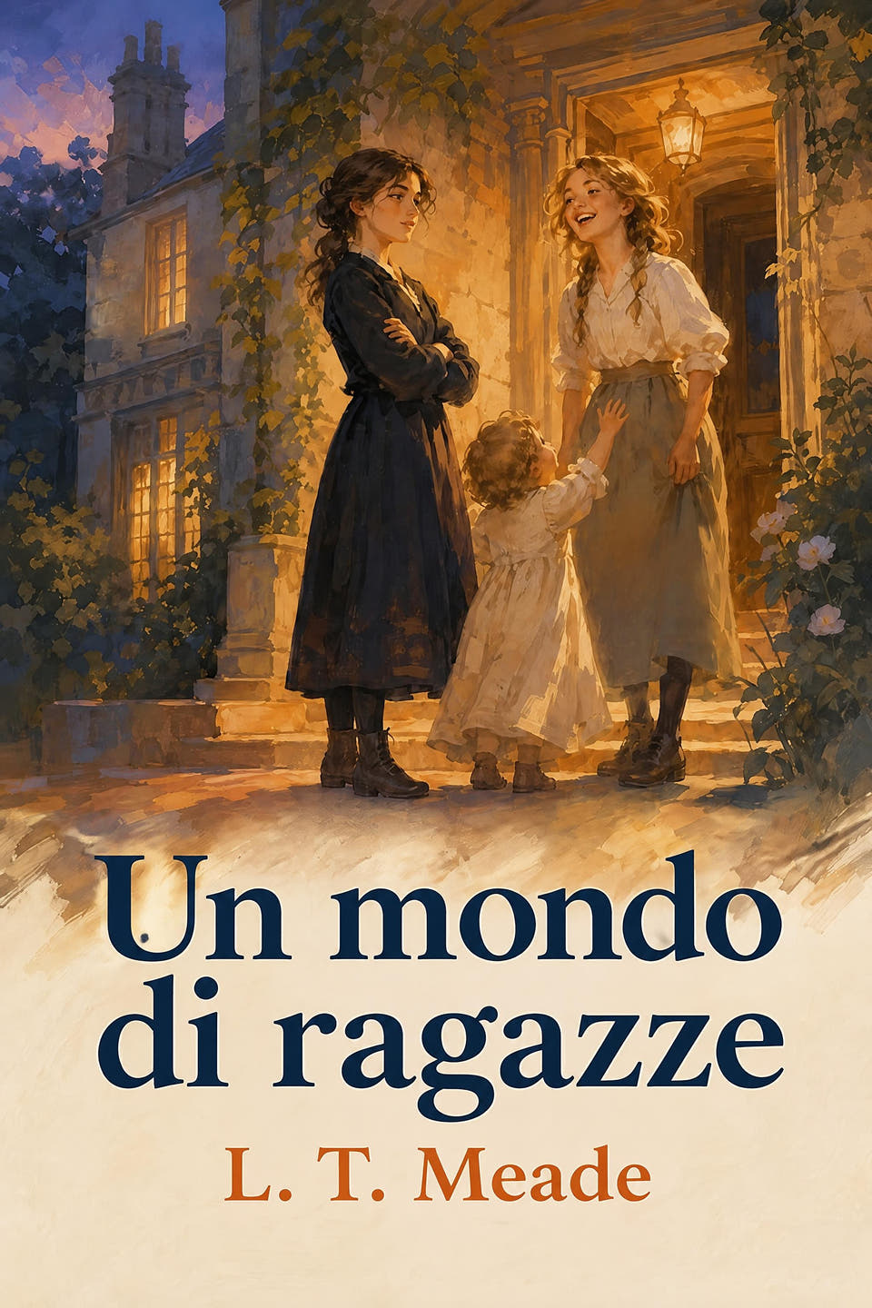 Un mondo di ragazze by L. T. Meade, the cover