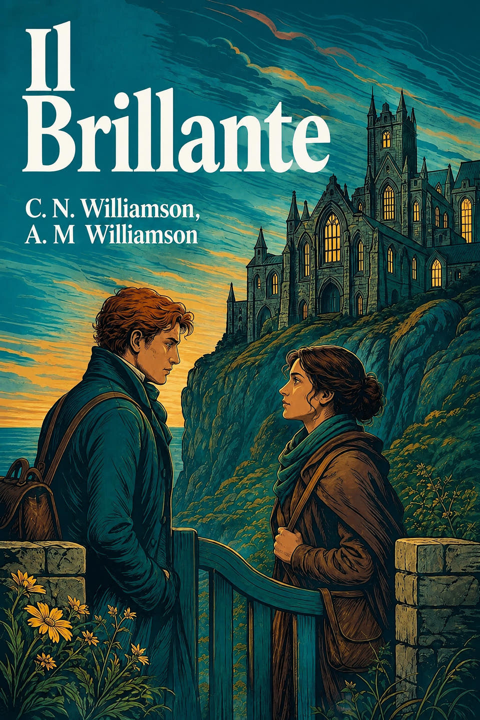 Il Brillante by C. N. Williamson; A. M. Williamson, the cover
