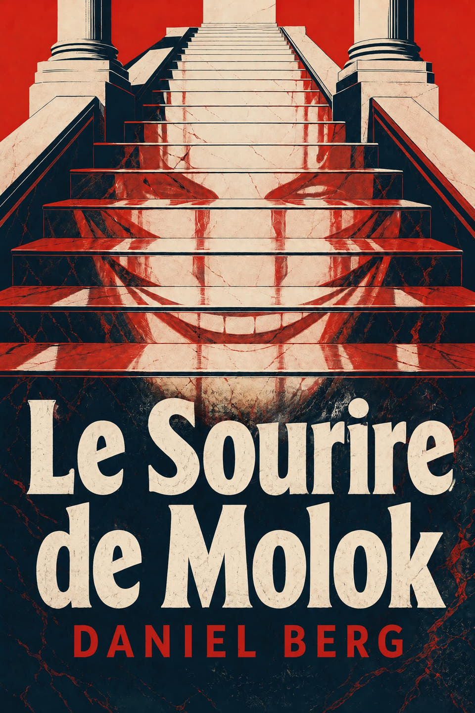 Le Sourire de Molok by Daniel Berg, the cover