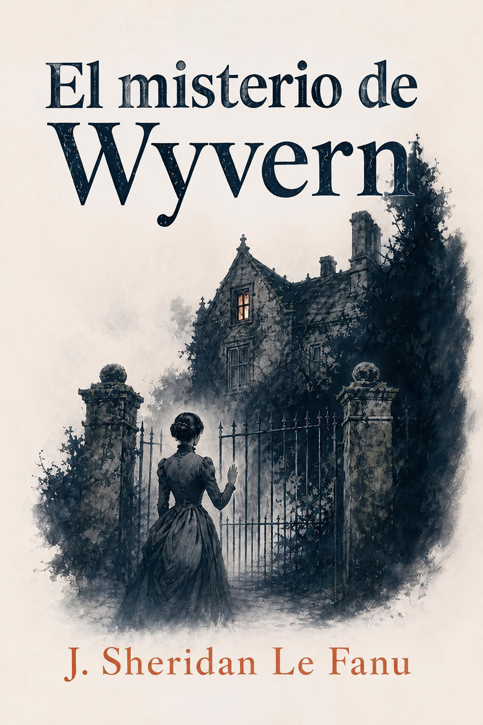El misterio de Wyvern by J. Sheridan Le Fanu, the cover