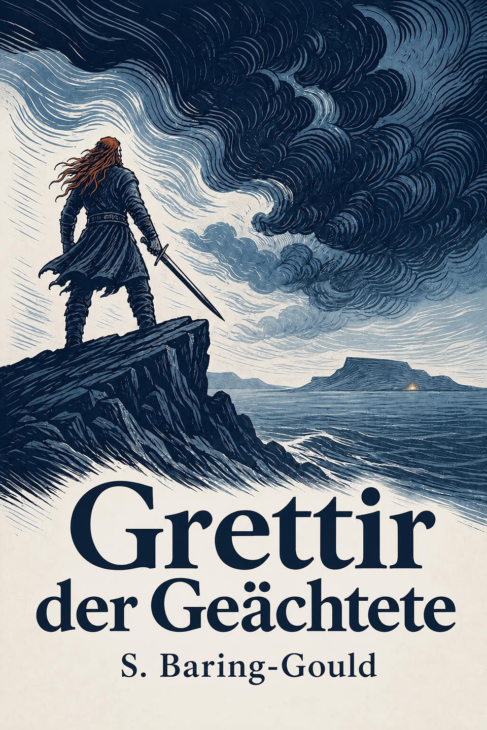 Grettir der Geächtete by S. Baring-Gould, the cover
