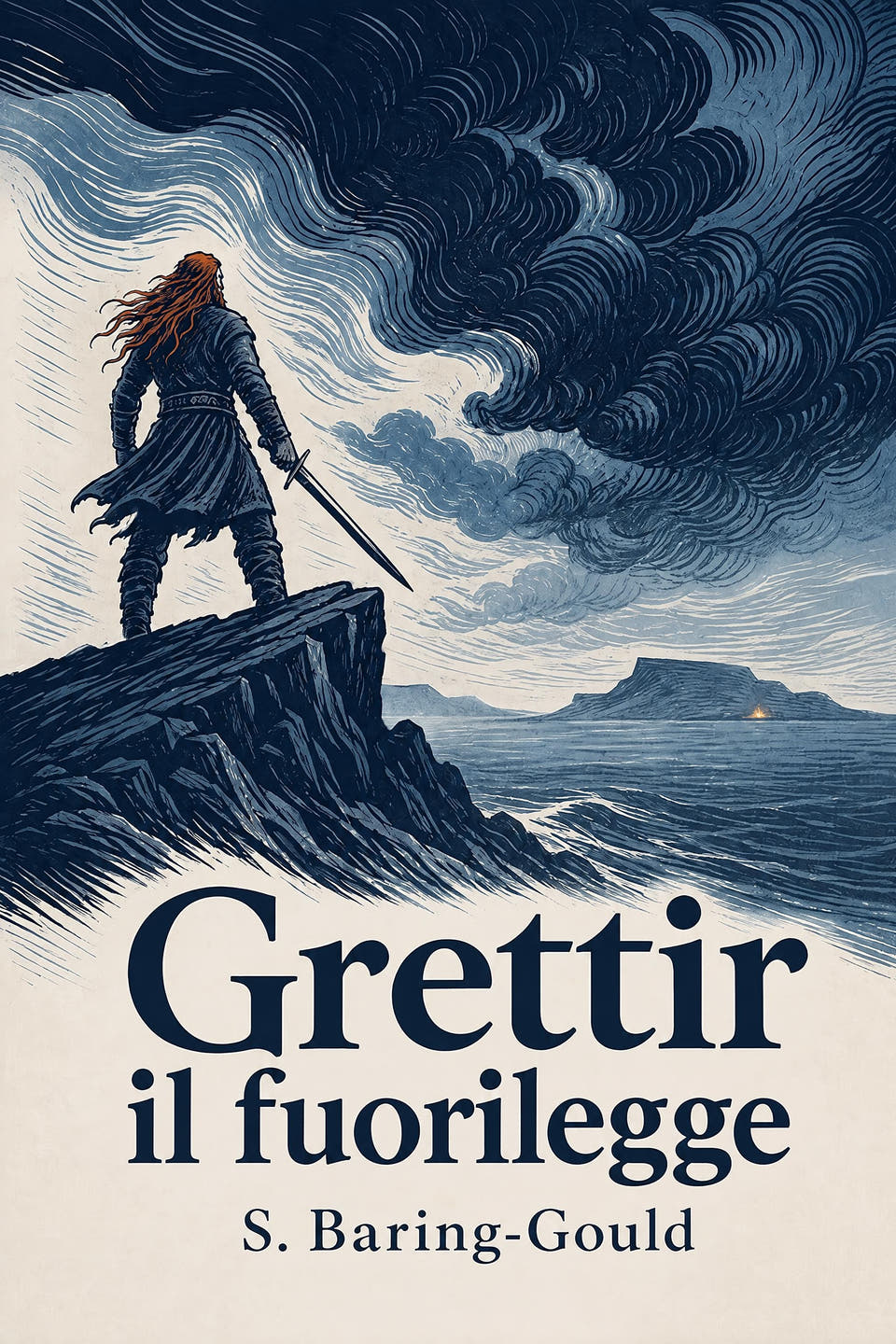 Grettir il fuorilegge by S. Baring-Gould, the cover