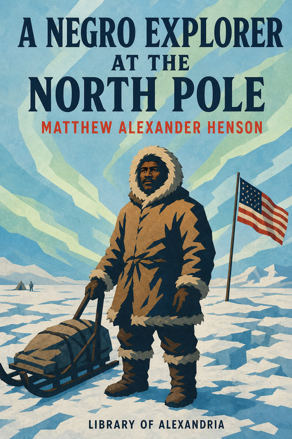 A Negro Explorer at the North Pole by Matthew Alexander Henson, the cover