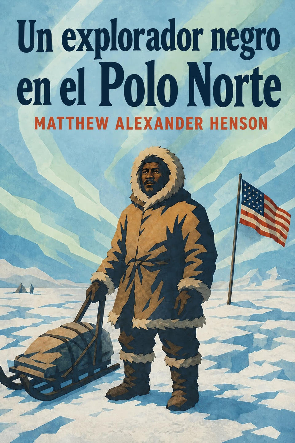 Un explorador negro en el Polo Norte by Matthew Alexander Henson, the cover