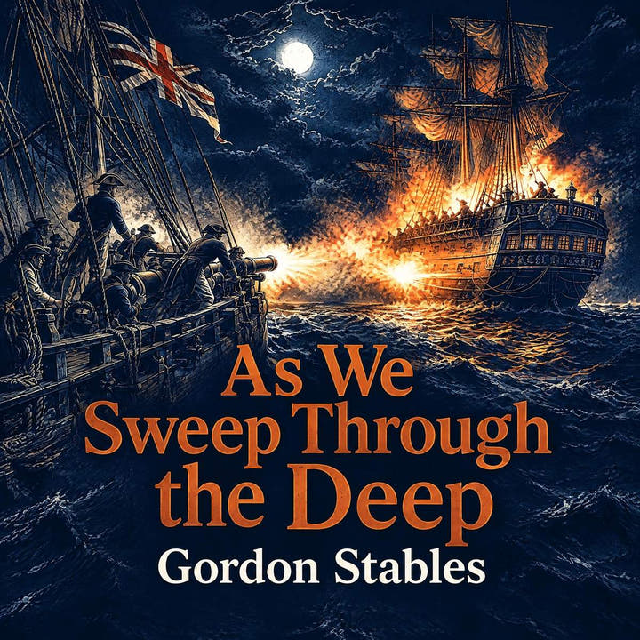 As We Sweep Through the Deep, the audiobook cover
