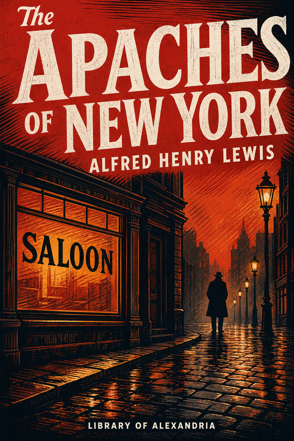 The Apaches of New York by Alfred Henry Lewis, the cover