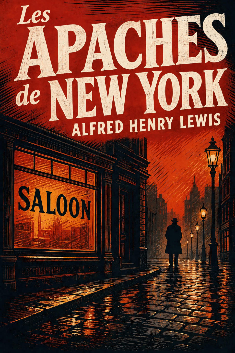 Les Apaches de New York by Alfred Henry Lewis, the cover
